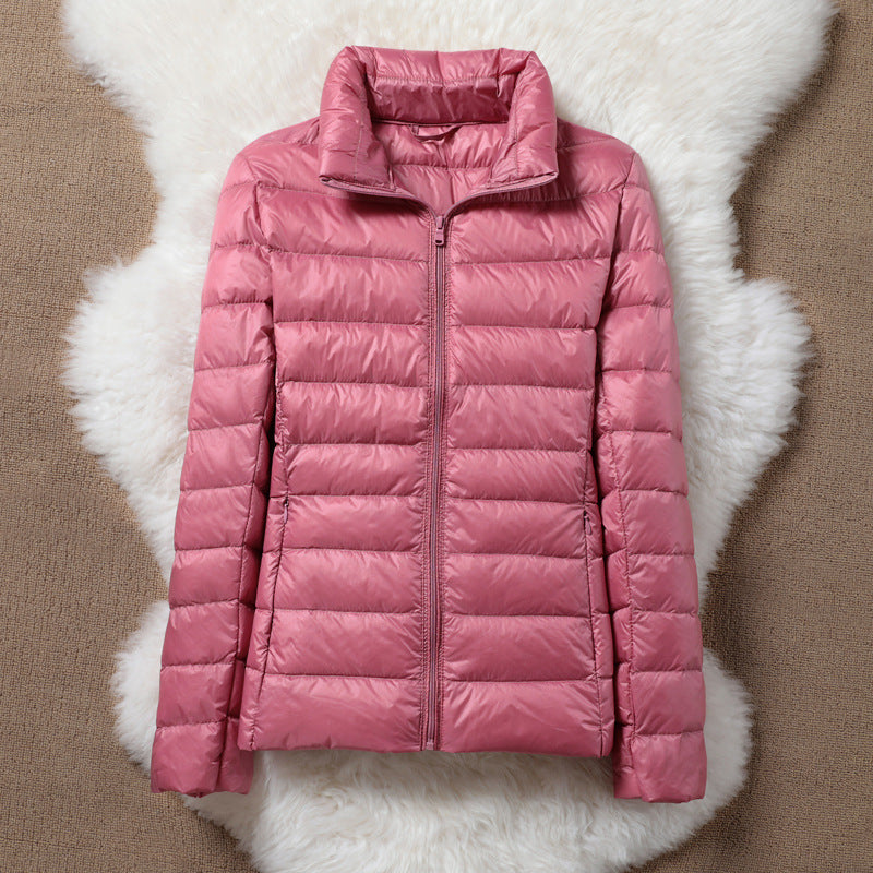 Freja Padded Jacket | Salmon