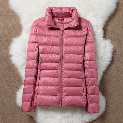 Freja Padded Jacket | Salmon