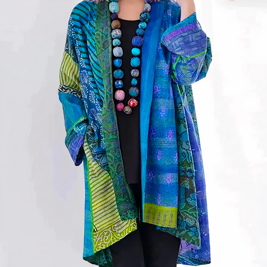 Hazel | Boho Print Vest