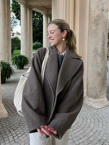 Tessa | Wool coat with lapels