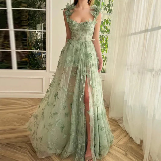 Dorothy | Women’s Ruffled Tulle Maxi Dress