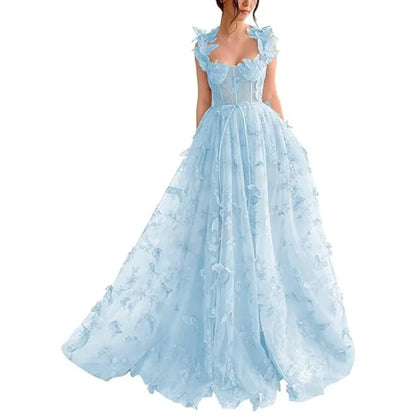 Dorothy | Women’s Ruffled Tulle Maxi Dress