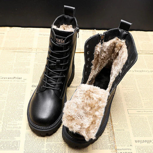 Delphine | Black winter boots