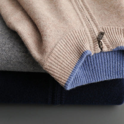 Levi | Cashmere Zip Jacket