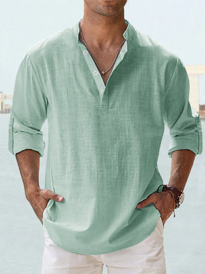 Eli | Casual Linen Overshirt