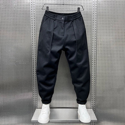 Mathieu - Elegant Mottled Pants
