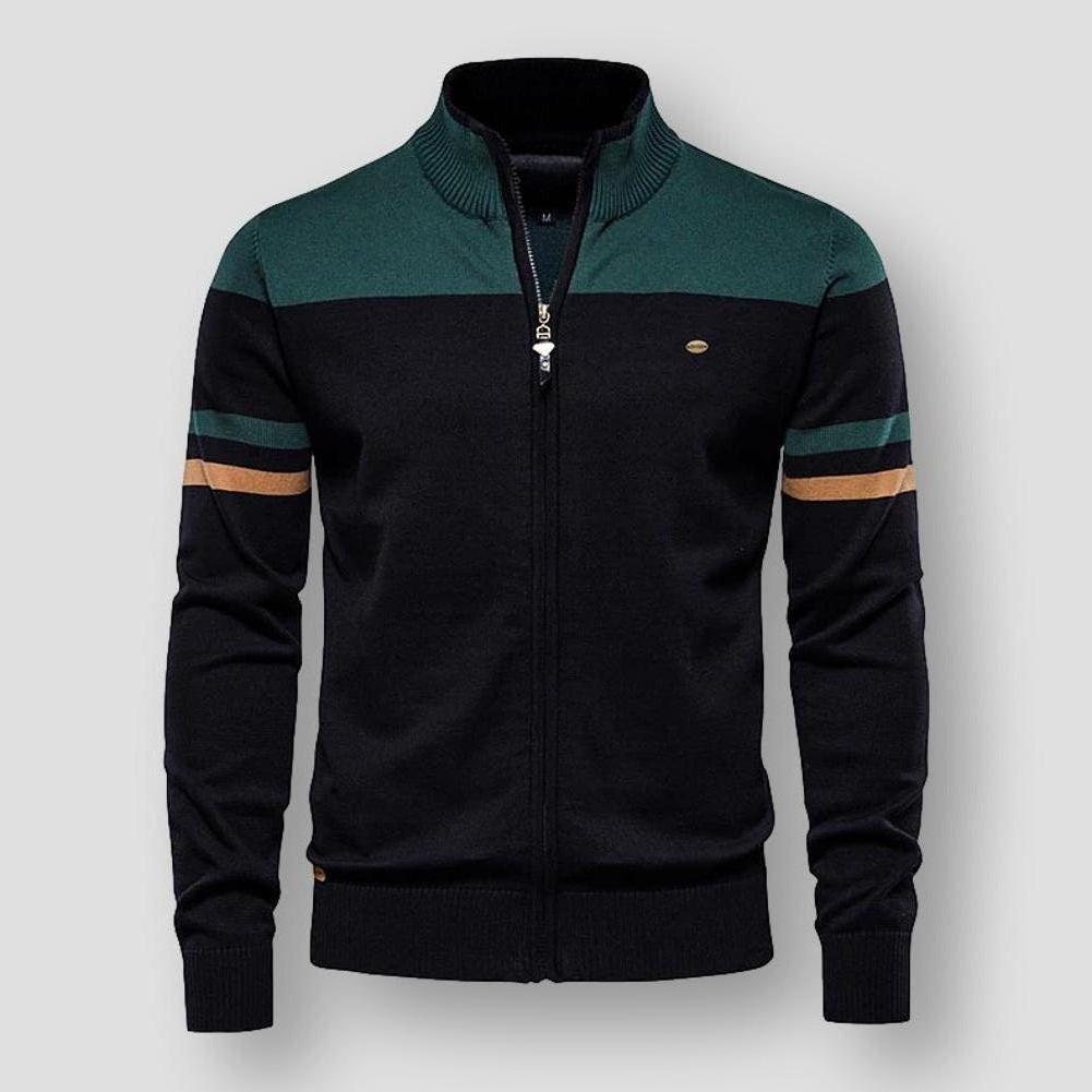Sky Morris Henderson Unique Essence Zip-Up Cardigan