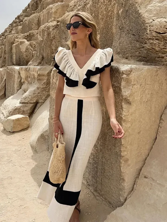Maya™ - Chic and Stylish Two-Piece Ensemble