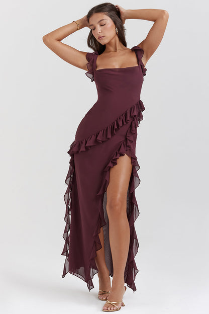 Arielle Ruffle Maxi Dress