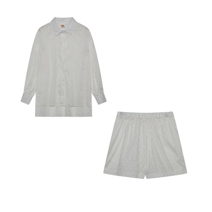 Elizabeth™ - Effortlessly Chic Breezy Shirt and Shorts Ensemble