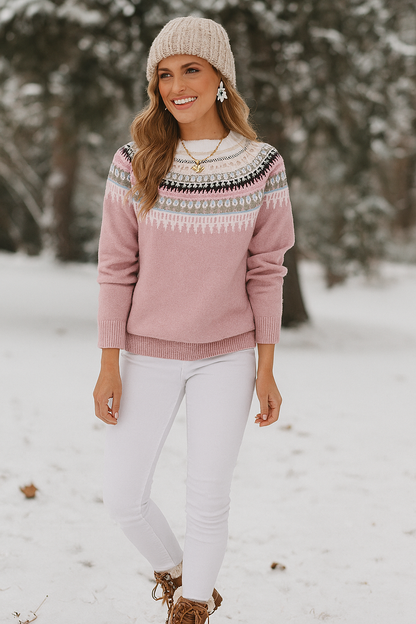Isabelle™ | Nordic Elegance Knitted Sweater