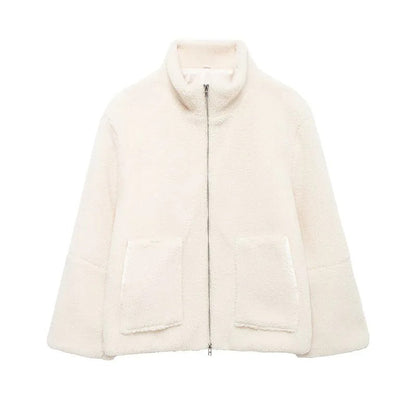 Lisa | Oversized warm fleece jacket