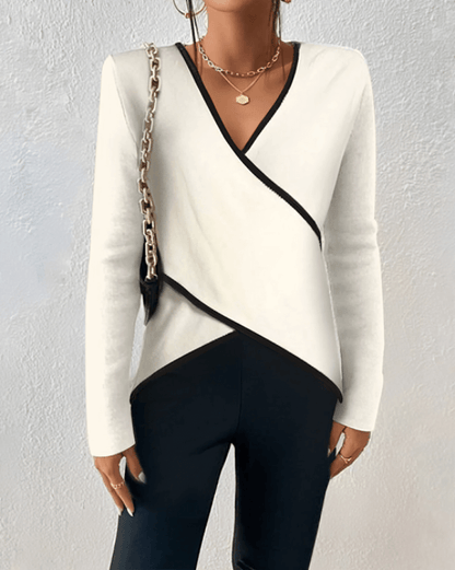 Irish | Elegant V-Neck Sweater