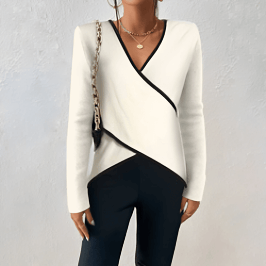 Irish | Elegant V-Neck Sweater