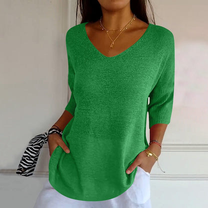Azure™ - Chic and Comfortable Elegance Blouse