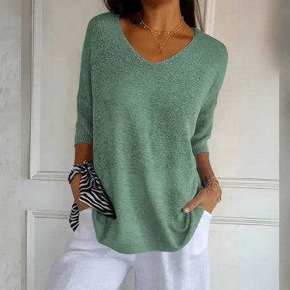 Azure™ - Chic and Comfortable Elegance Blouse