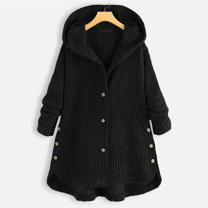 Niko – Corduroy Hooded Coat