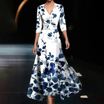 Yssa - Elegant Floral Dress