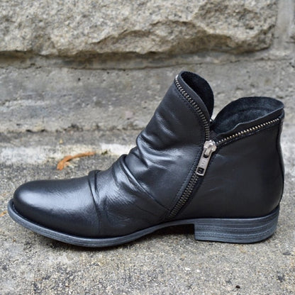 Mirelle™ | Stylish Zippered Boots